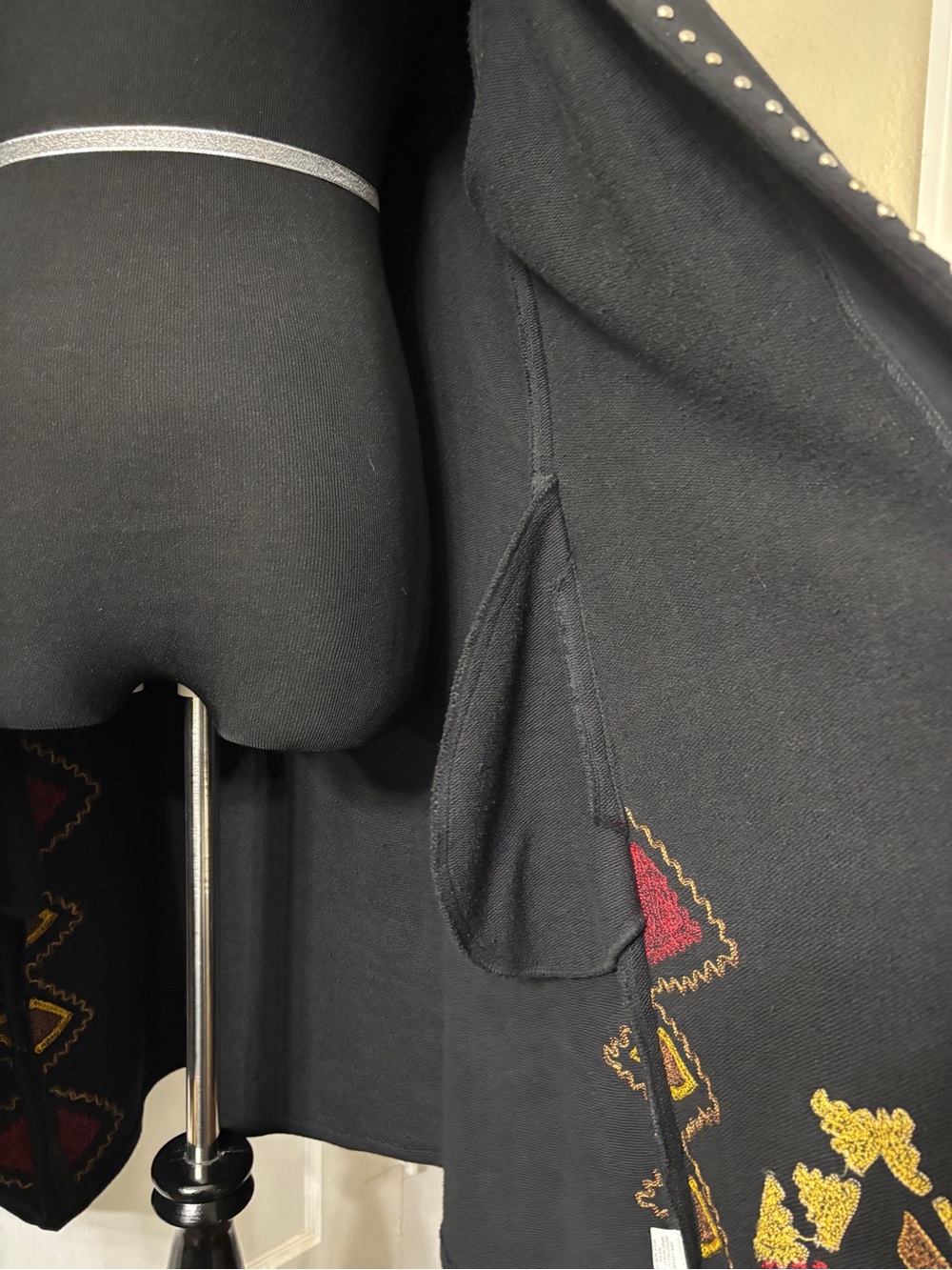 Vintage Collection Wildfire Embroidered Duster Sweater Cardigan - Picture 14 of 16